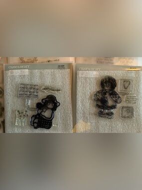 Close to My Heart Clear Stamp Sets ~  (Set of 2)